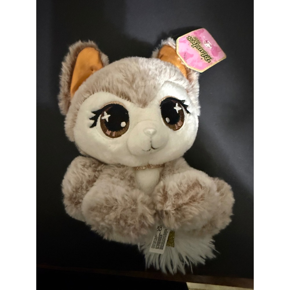 P.Lushes Pets Mischa Von Mush Jet Setters Plush Husky Tan White NWT #Kawaii
